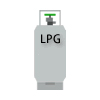 LPガス低圧供給に対応