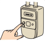 ガスメーターの復帰方法