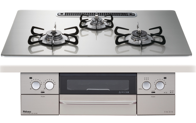パロマ ビルトインコンロ フェイシス